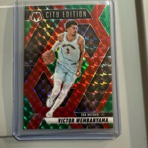 🏧VICTOR WEMBANYAMA City Edition Basketball Trading Card